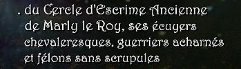Cliquez pour d�couvrir le Cercle d'Escrime Ancienne.